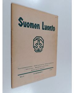 käytetty teos Suomen luonto 2/1960