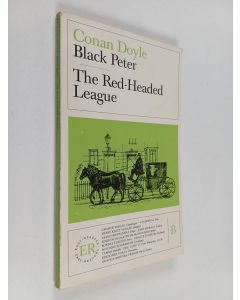 Kirjailijan Arthur Conan Doyle käytetty kirja Black Peter : The red-headed league