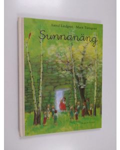 Kirjailijan Astrid Lindgren käytetty kirja Sunnanäng