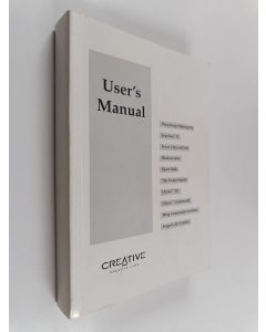 käytetty kirja User's Manual : Hong Kong Mahjong Pro, Populous II, Seven Cities of Gold, Shadowcaster, Space Hulk, The Savage Empire, Ultima VII, Ultima Underworld, Wing Commander Academy ja Yeager's Air Combat