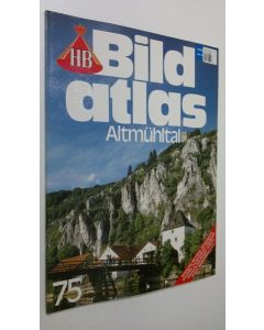 käytetty kirja Bild atlas - nr. 75 : Altmuhltal