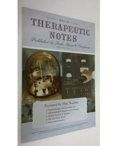 käytetty teos Therapeutic Notes - vol. 1 nr. 4/1953