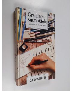 Kirjailijan Jan Bohman käytetty kirja Graafinen suunnittelu