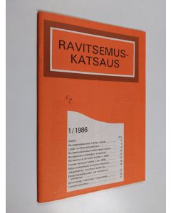 käytetty teos Ravitsemuskatsaus 1/1986