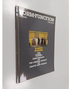 Tekijän Anne Stenros  käytetty kirja Formfunction Finland 3/1995