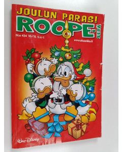 Kirjailijan Walt Disney käytetty kirja Roope-setä 10/2015