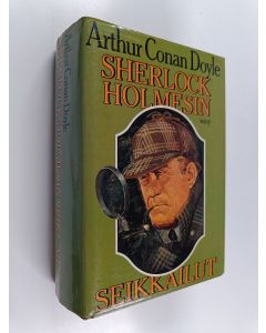Kirjailijan Arthur Conan Doyle käytetty kirja Sherlock Holmesin seikkailut 1-2 (yhteissidos)