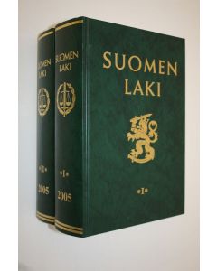 käytetty kirja Suomen laki 2005 1-2