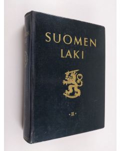 käytetty kirja Suomen laki 1964 osa 2