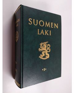 käytetty kirja Suomen laki 1995 1