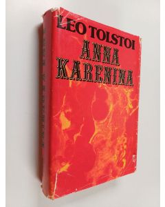 Kirjailijan Leo Tolstoi käytetty kirja Anna Karenina 1
