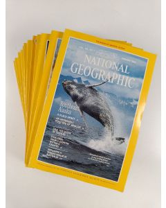 käytetty kirja National geographic vuosikerta 1984 (1-12)