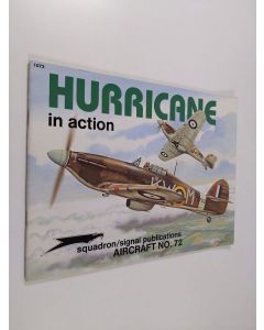 Kirjailijan Jerry Scutts käytetty teos Hurricane in action