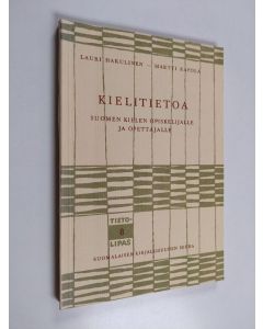 Kirjailijan Lauri Hakulinen käytetty kirja Kielitietoa suomen kielen opiskelijalle ja opettajalle