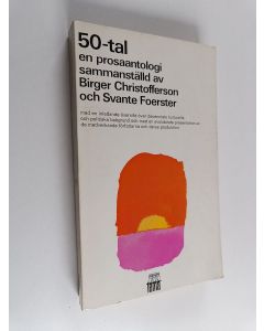 käytetty kirja 50-tal - En prosaantologi