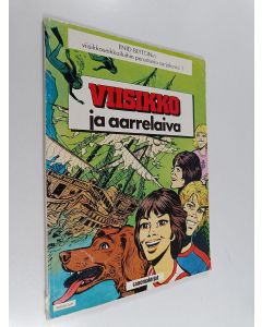 Kirjailijan Enid Blyton käytetty kirja Viisikko ja aarrelaiva