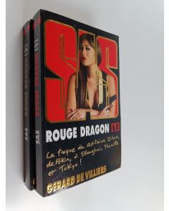 Kirjailijan Gérard De Villiers käytetty kirja Rouge dragon 1-2