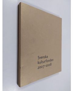 Kirjailijan Åsa Thodén käytetty kirja Svenska kulturfonden : 2007-2008