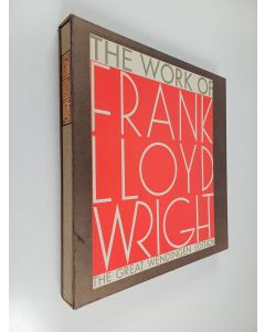 käytetty kirja The work of Frank Lloyd Wright : The Great Wendingen Edition