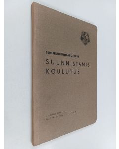 käytetty kirja Suojeluskuntapoikain suunnistamiskoulutus