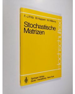 Kirjailijan F.-J. Fritz käytetty kirja Stochastische Matrizen