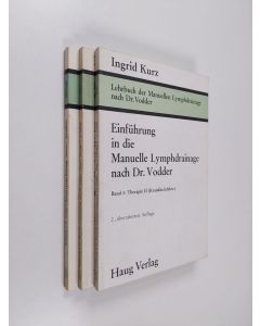 käytetty kirja Einführung in die manuelle Lymphdrainage nach Dr. Vodder - Therapie 1-3