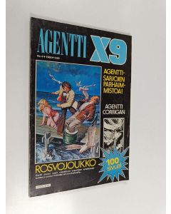 käytetty kirja Agentti X9 4/1986