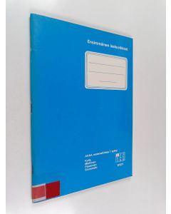 Kirjailijan Jussi Sinnemäki käytetty teos Ensimmäinen laskuvihkoni