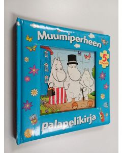 Kirjailijan Jari Rasi käytetty kirja Muumiperheen palapelikirja