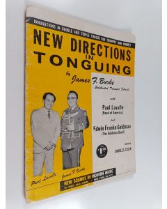 Kirjailijan James F. Burke käytetty teos New Directions in Tonguing
