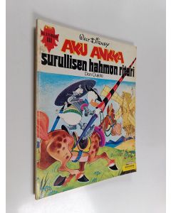 Kirjailijan Walt Disney käytetty kirja Aku Ankka, surullisen hahmon ritari Don Quijote