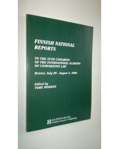 käytetty kirja Finnish national reports to the XVth Congress of the International Academy of Comparative Law, Bristol 1998