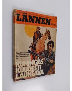 käytetty kirja Lännensarja 3/76 : Kuningas kuudesti laukeava