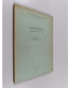 Kirjailijan H J Helvelahti käytetty kirja Helsingin teknillinen oppilaitos : Kertomus lukuvuodesta 1967-1968