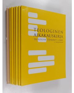 käytetty kirja Teologinen aikakauskirja 1-6/2005 + Hakemisto 1984-2005