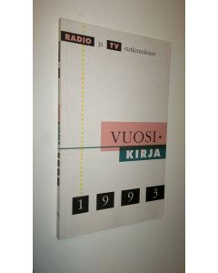 käytetty kirja Radio- ja TV-tutkimuksen vuosikirja 1993