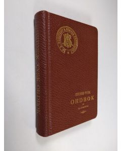 Kirjailijan Otto Hoppe käytetty kirja Svensk-Tysk Ordbok