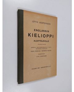 Kirjailijan Otto Jespersen käytetty kirja Englannin kielioppi aloitteleville