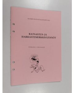 käytetty teos Ratsastus- ja harrastemerkkisäännöt