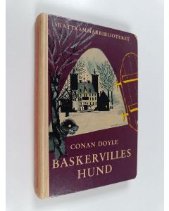 Kirjailijan Conan Doyle käytetty kirja Baskervilles hund