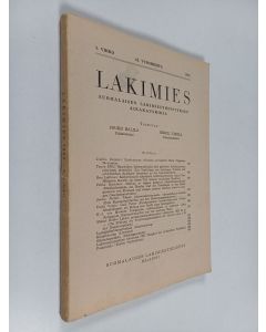 käytetty kirja Lakimies : Suomalaisen lakimiesyhdistyksen aikakauskirja 5/1964