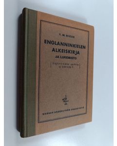 käytetty kirja Englanninkielen alkeiskirja ja lukemisto