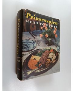 Kirjailijan Jenny Åkerström käytetty kirja Suuri keittokirja (Prinsessojen keittokirja) : hyviä arki- ja juhlaruokia
