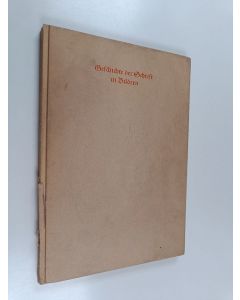 Kirjailijan Jan Tschichold käytetty kirja Geschichte der schrift in bildern