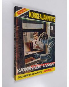 käytetty kirja Agentti korkeajännitys n:o 3/1976