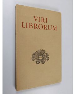 Kirjailijan Jyri Schreck käytetty kirja Viri librorum