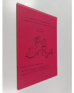 Kirjailijan Antonia Trichopoulou käytetty teos Important Components for a Food and Nutrition Policy in the EEC - Corfu, Greece, 6-8 October 1988 : Report of a Workshop Organized by the Department of Nutrition and Biochemistry, Athens School of Public Heal
