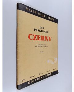 Kirjailijan M. Mayer-Mahr käytetty teos Der praktische Czerny : I