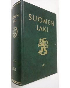 käytetty kirja Suomen laki 1991 1