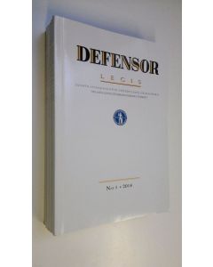 käytetty kirja Defensor legis vuosikerta 2014 (n:o 1-6)